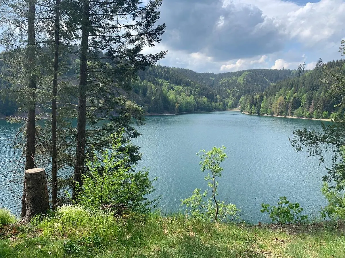 Frankenwald Ferienhaus Fourstars Am See In Lichtenberg, Bayern, Oberfranken, Bad Steben - Hof -Saale, Rennsteig アパート