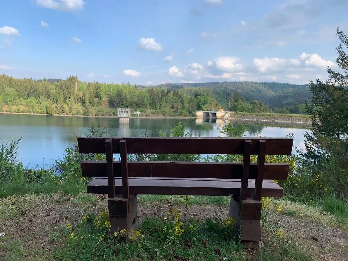 Frankenwald Ferienhaus Fourstars Am See In Lichtenberg, Bayern, Oberfranken, Bad Steben - Hof -Saale, Rennsteig アパート
