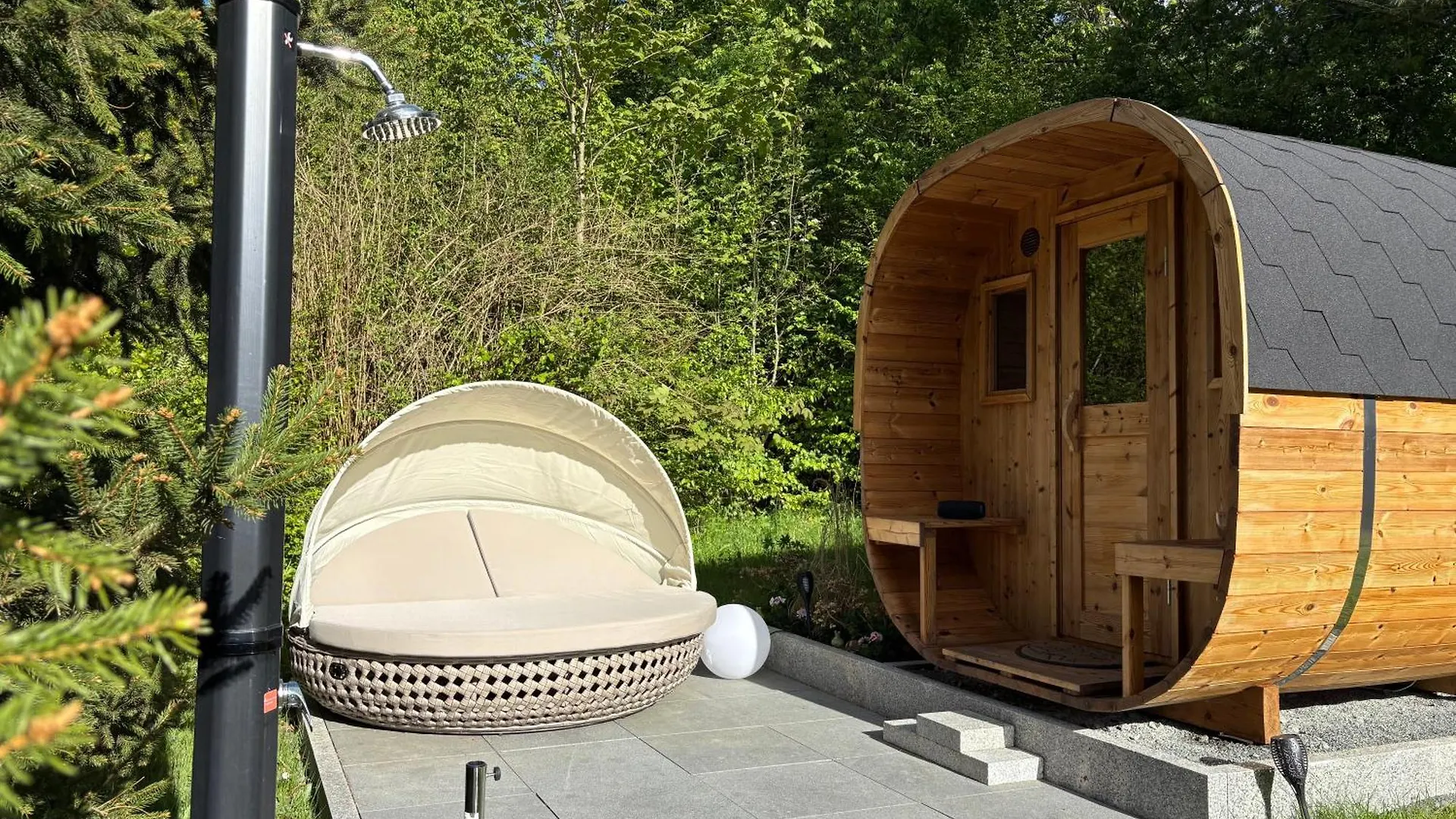Frankenwald Ferienhaus Fourstars Am See In Lichtenberg, Bayern, Oberfranken, Bad Steben - Hof -Saale, Rennsteig アパート